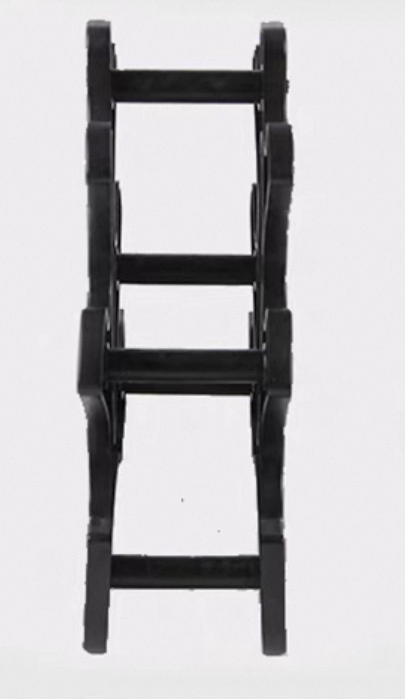 Dumbbell Rack – Compact Triangular Stand for Home Gym Equipment