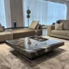 Modern Luxe Square Coffee Table
