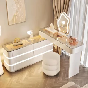 Stunning Luminous Vanity Set