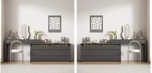Decadent Geometric Vanity Set: Elevate Your Space with Elegance
