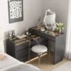 Decadent Geometric Vanity Set: Elevate Your Space with Elegance