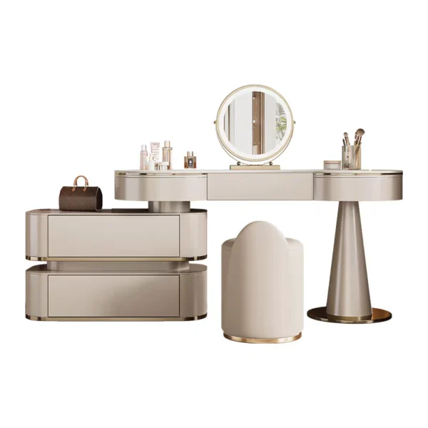 The Luxe Elegance Luxury LED Vanity Set