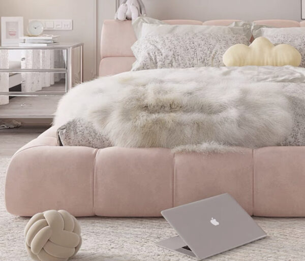 Blush Haven Plush Bed