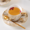 Marble Elegance Tea Set