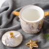 Marble Elegance Tea Set