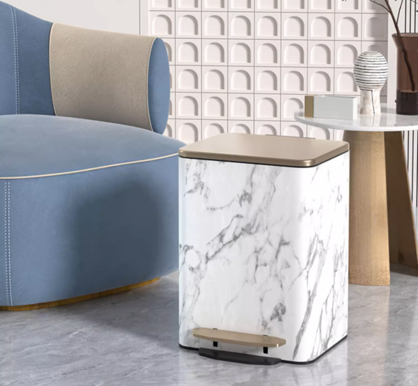 Carrara Chic Waste Bin