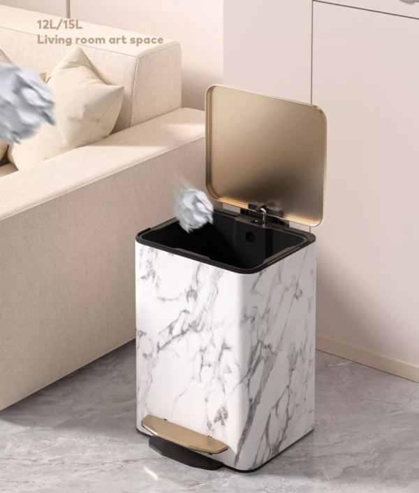 Carrara Chic Waste Bin