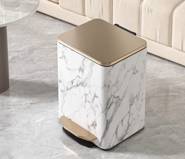 Carrara Chic Waste Bin