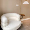 Petite Sherpa Cocoon Chair