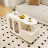 Swift Glide Mobile Coffee Table