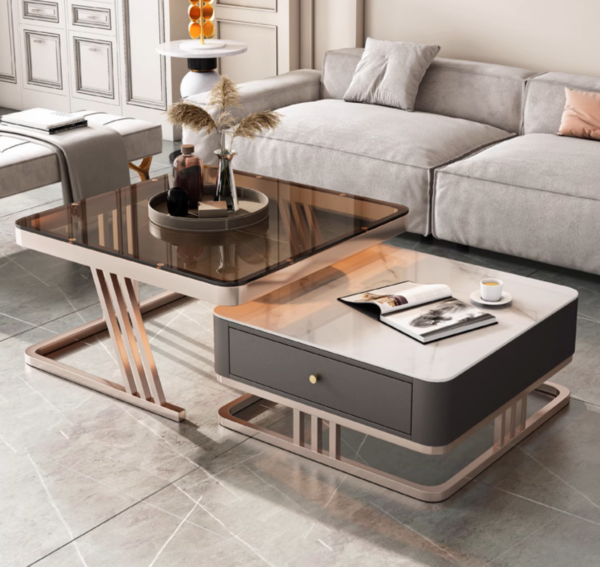 GeoLuxe Nesting Coffee Table Set