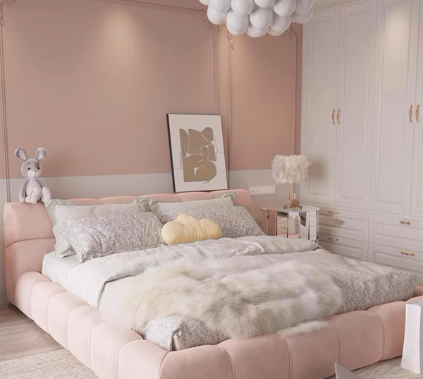 Blush Haven Plush Bed