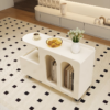 Swift Glide Mobile Coffee Table