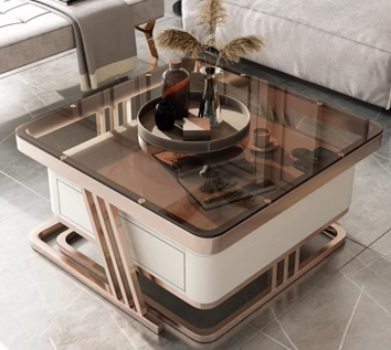 GeoLuxe Nesting Coffee Table Set
