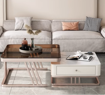 GeoLuxe Nesting Coffee Table Set