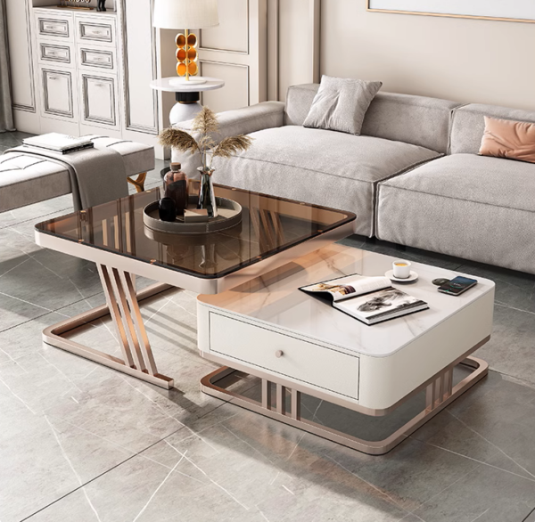GeoLuxe Nesting Coffee Table Set
