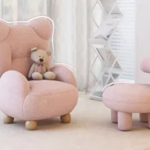 Bear Hug Armchair and Ottoman Set