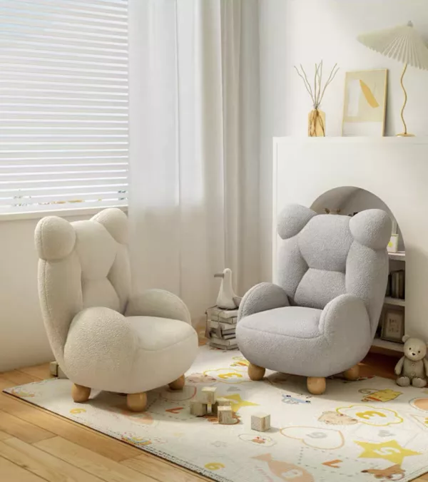 Bear Hug Armchair and Ottoman Set