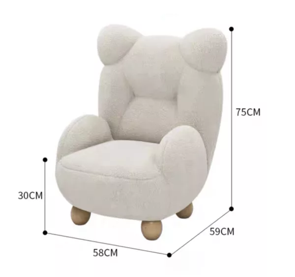 Bear Hug Armchair and Ottoman Set