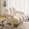 Plush Arc Armchair