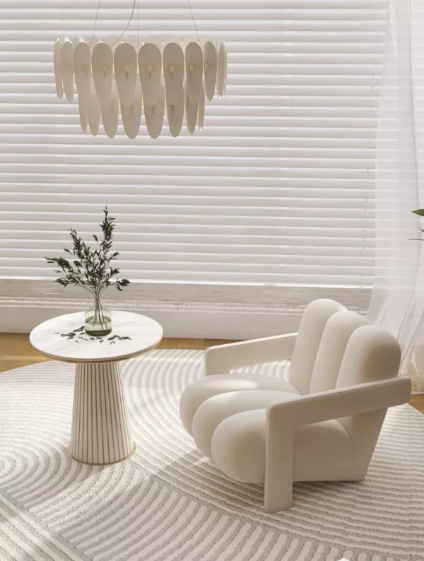 Plush Arc Armchair