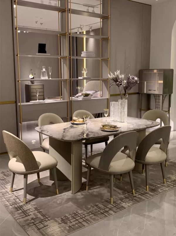 Marmo Radiance Dining Table