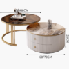 Aurelia Duo Coffee Table Set