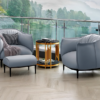 Sienna Sway Armchair and Ottoman Set