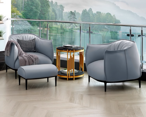 Sienna Sway Armchair and Ottoman Set