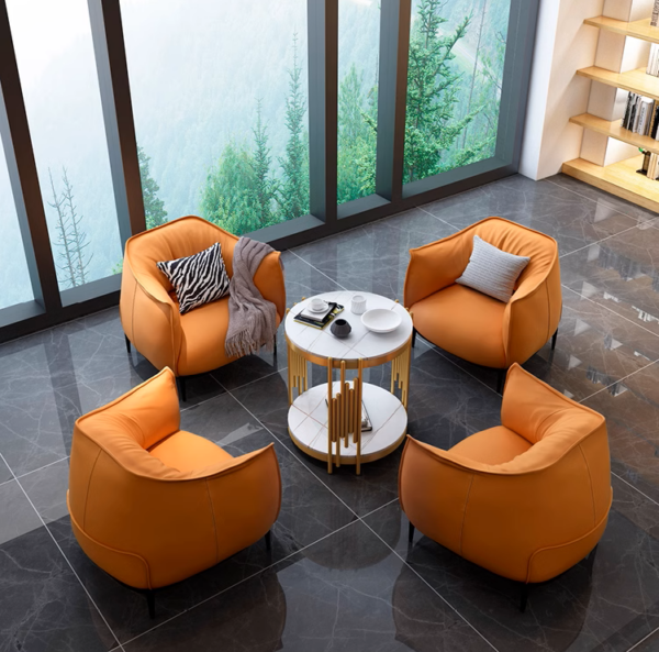 Sienna Sway Armchair and Ottoman Set