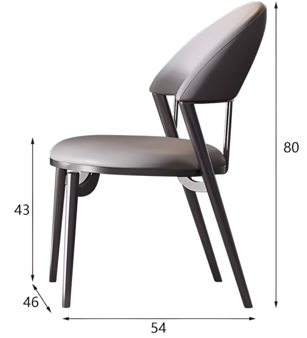 Metro Sleek Dining Chair