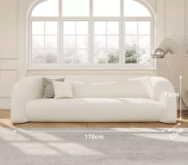 Odette Performance Bouclé Sofa