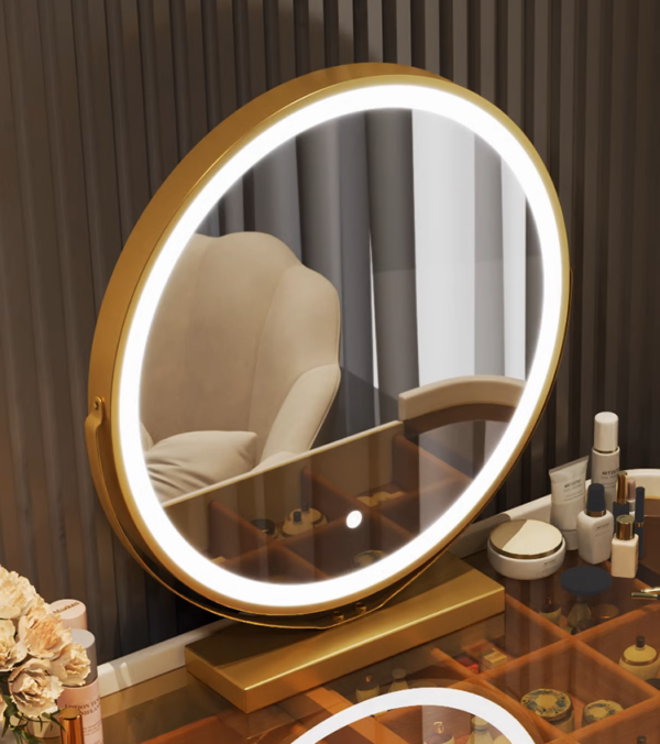 Bianco Luxe Reflection Vanity Set