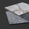 Eleganza Stone & Leather Vanity Ensemble