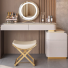 Eleganza Stone & Leather Vanity Ensemble