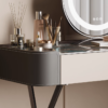 Eleganza Stone & Leather Vanity Ensemble