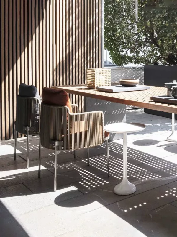 Serenity Stone Outdoor Dining Set