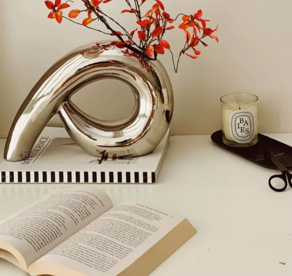 Lunar Gleam Vase