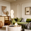 Alabaster Aura Oval Coffee Table