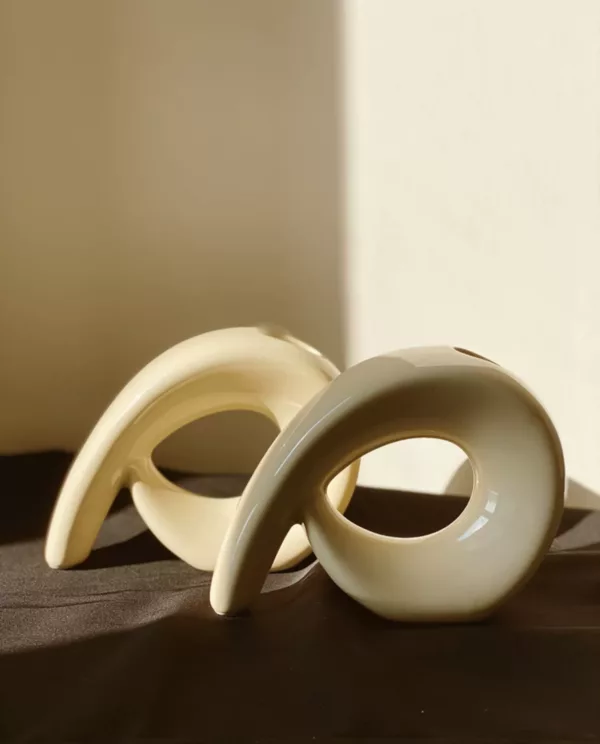 Lunar Gleam Vase
