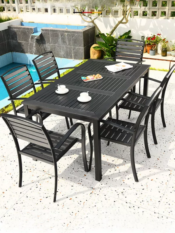 Metro Elegance Patio Dining Set