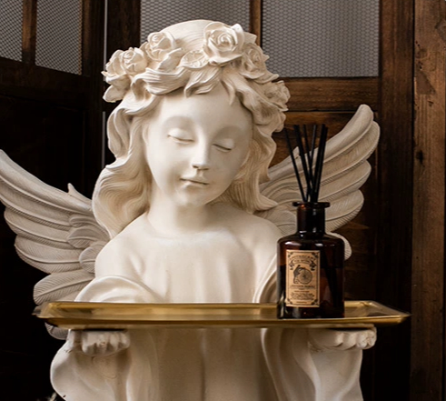 Celestial Serenity Angel Sculpture