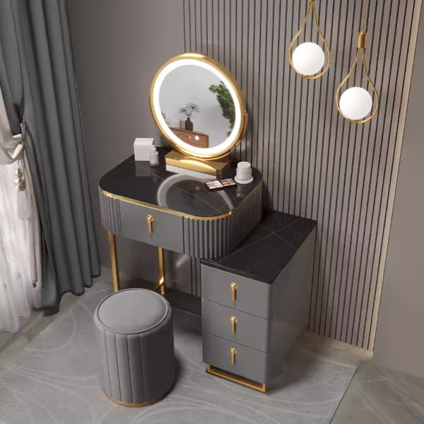 Noir Elegance Vanity Set