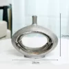 Silver Orbit Vase Collection