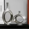 Silver Orbit Vase Collection