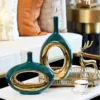 Silver Orbit Vase Collection