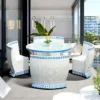 Twilight Rendezvous Rattan Set