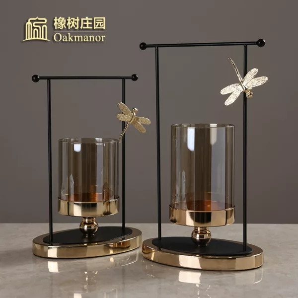 Luxe Spiral Elegance Candlesticks