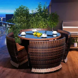 Twilight Rendezvous Rattan Set