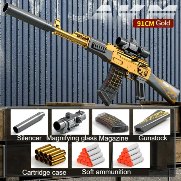 AK-47 Assault Rifle Toy Replica
